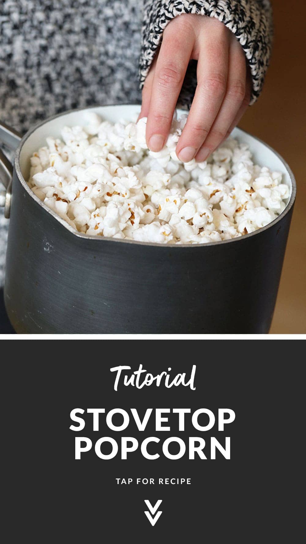 10Minute Stovetop Popcorn (Video Tutorial) Fit Foodie Finds