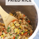 برنج سرخ شده قابلمه فوری