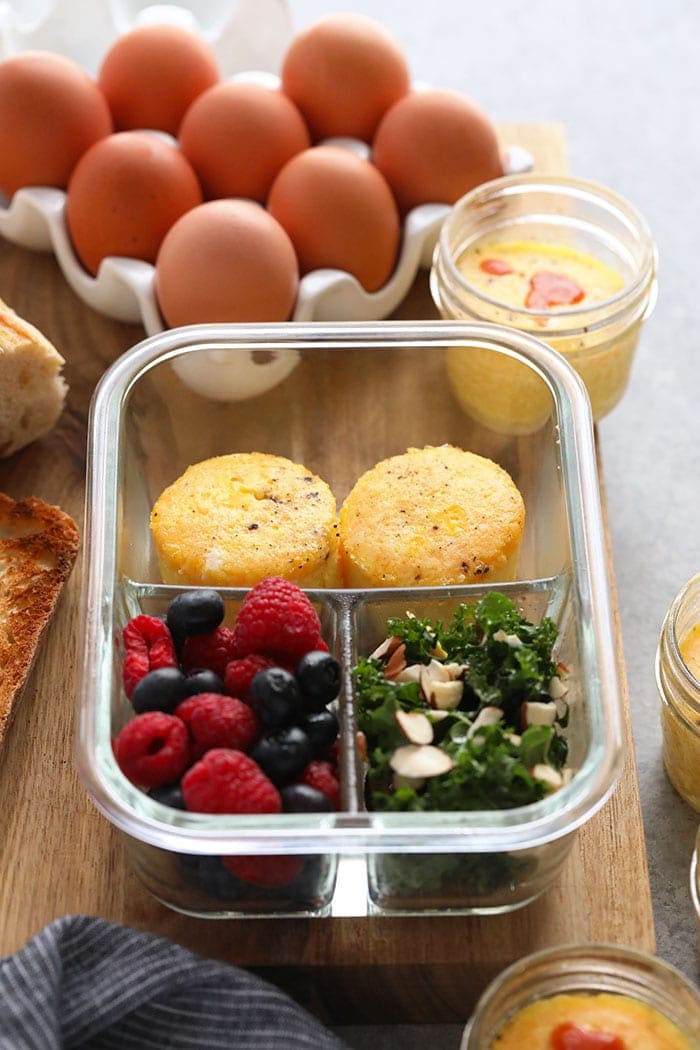 Sous Vide Egg Bites Bento Box