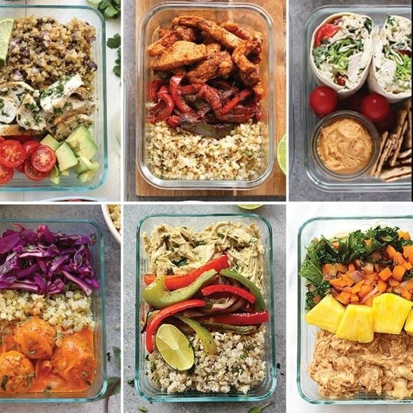 Hedendaags Chicken Meal Prep Recipes - Fit Foodie Finds IG-24