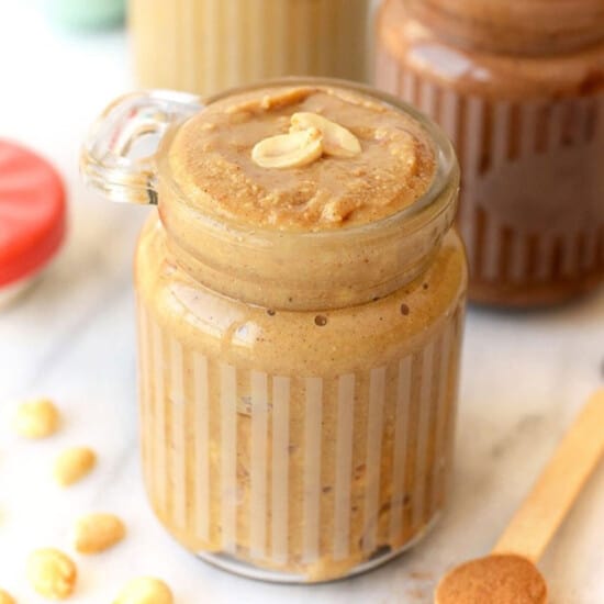 jar of peanut butter.