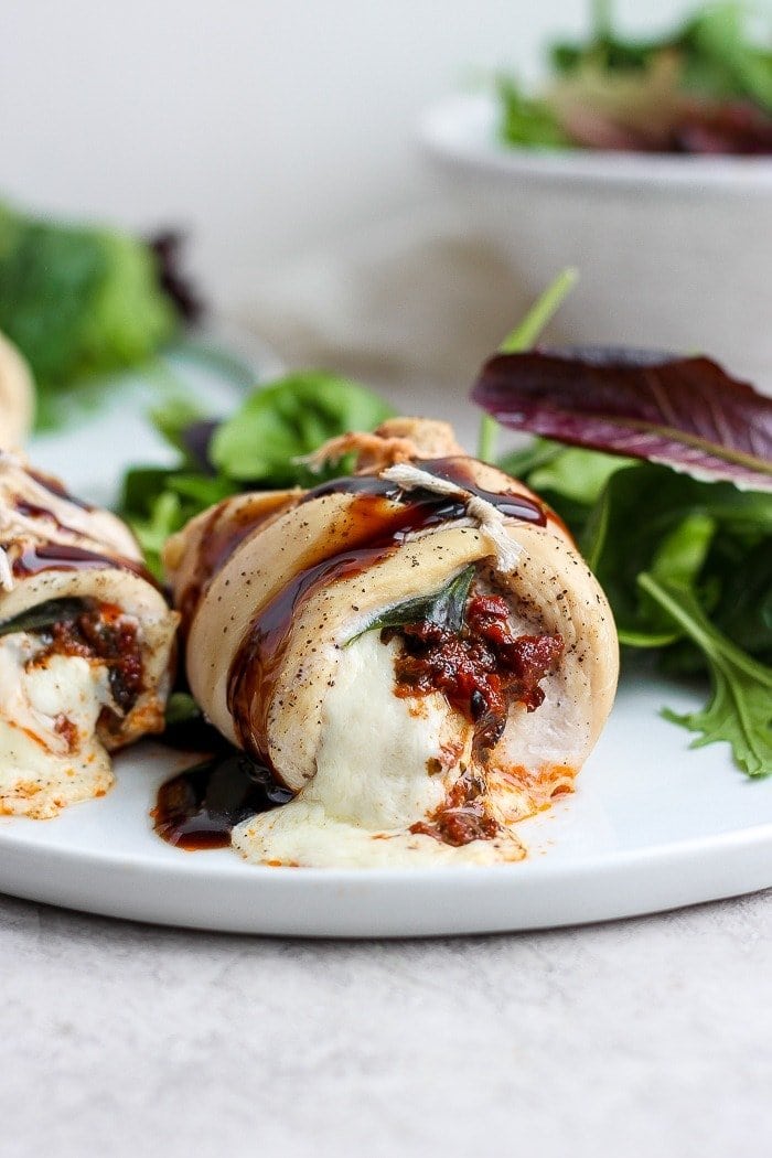 Caprese Stuffed Chicken Breasts Fit Foodie Finds