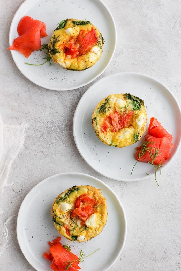 Smoked Salmon Breakfast Frittata - Fit Foodie Finds