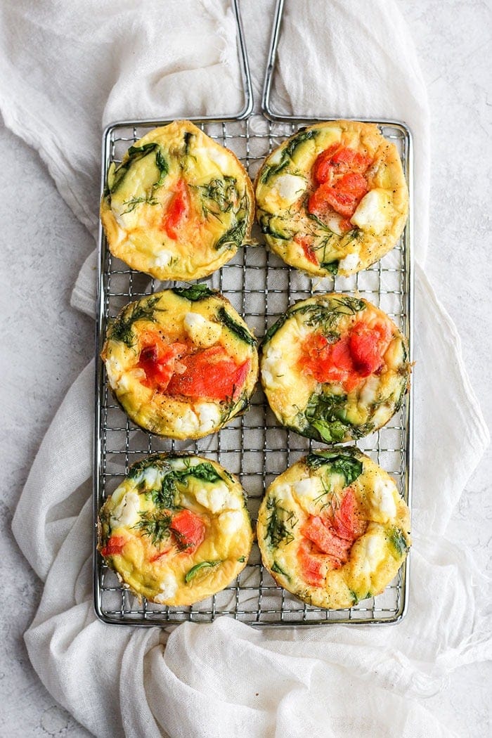 Smoked Salmon Breakfast Frittata - Fit Foodie Finds