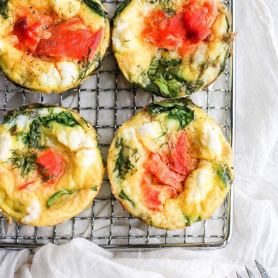 Smoked Salmon Breakfast Frittata Fit Foodie Finds