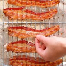 Seriously Easy Microwave Bacon (Ready In 6 Minutes!) - Fit Foodie Finds