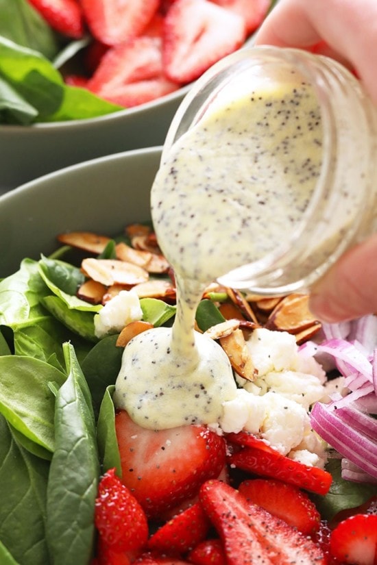 Homemade Poppy Seed Dressing - Fit Foodie Finds