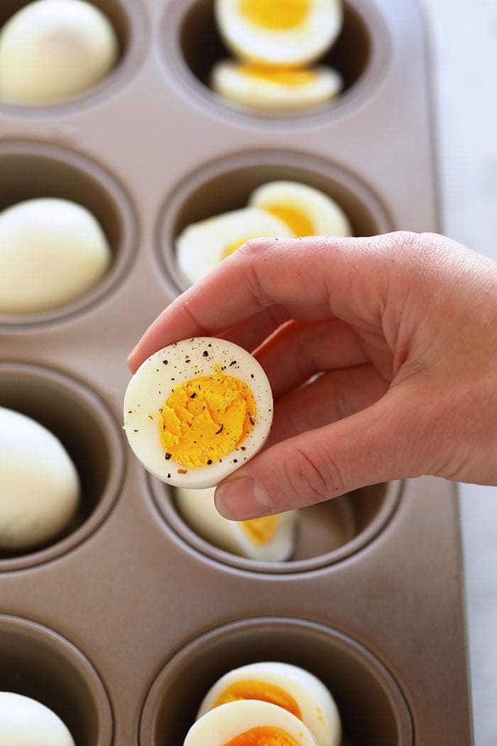 Foolproof Hard Boiled Eggs in the Oven Fit Foodie Finds