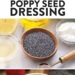 poppy seed dressing pin.