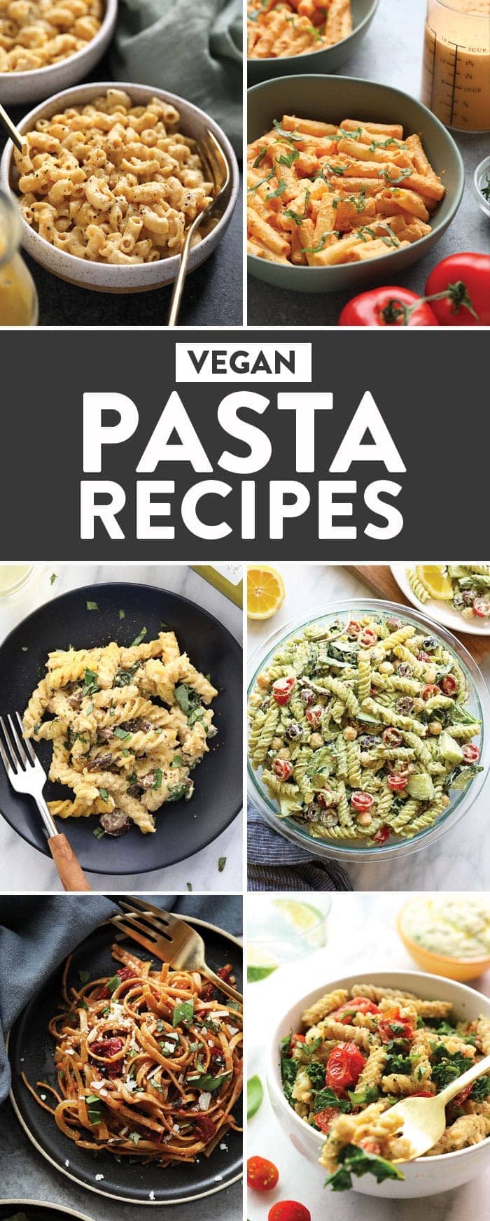 38 Vegan Pasta Recipes Fit Foodie Finds