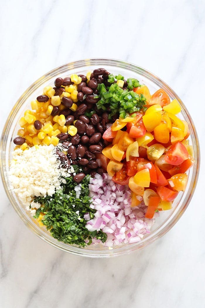 Black Bean and Corn Salad - Fit Foodie Finds