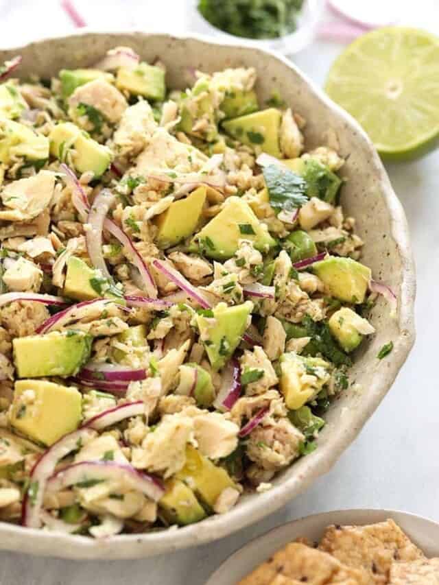 Avocado Tuna Salad - Fit Foodie Finds