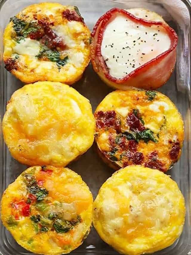 Breakfast egg cups are a high-protein, healthy meal-prep breakfast that you can make every week. Check out our top 4 egg muffin cups!