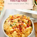 tuna and egg salad