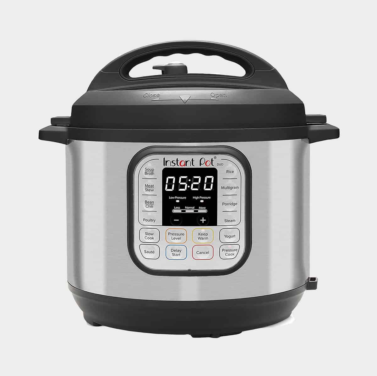 instant pot on clear background.
