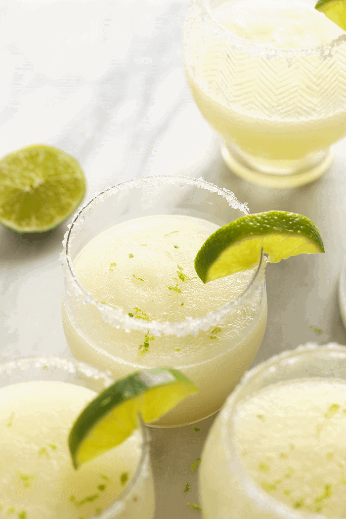 Best Frozen Margarita Recipe (5-ingredients!) - Fit Foodie Finds