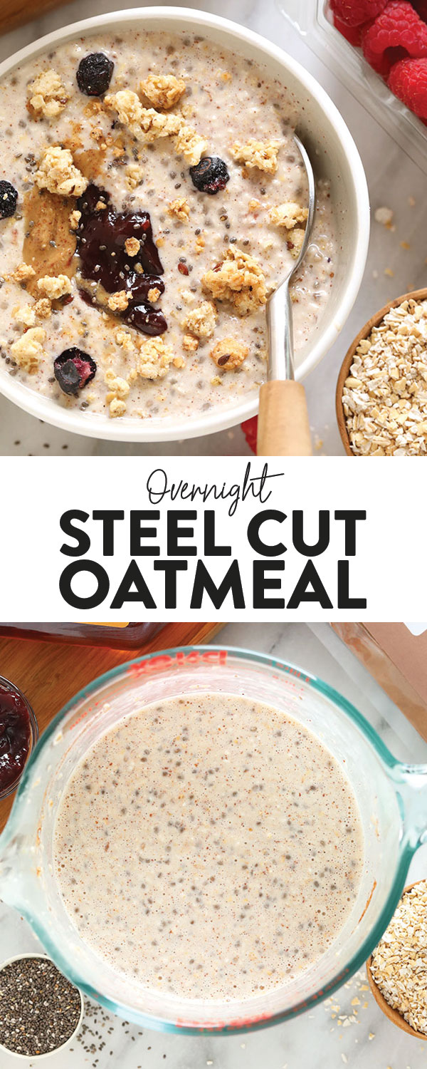 Overnight Steel Cut Oats