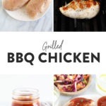 grilled bbq chicken pin