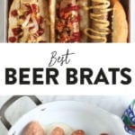 Premium beer brats considered the best in taste and quality.