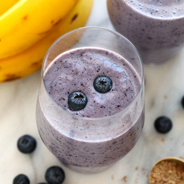 Blueberry smoothie recipe