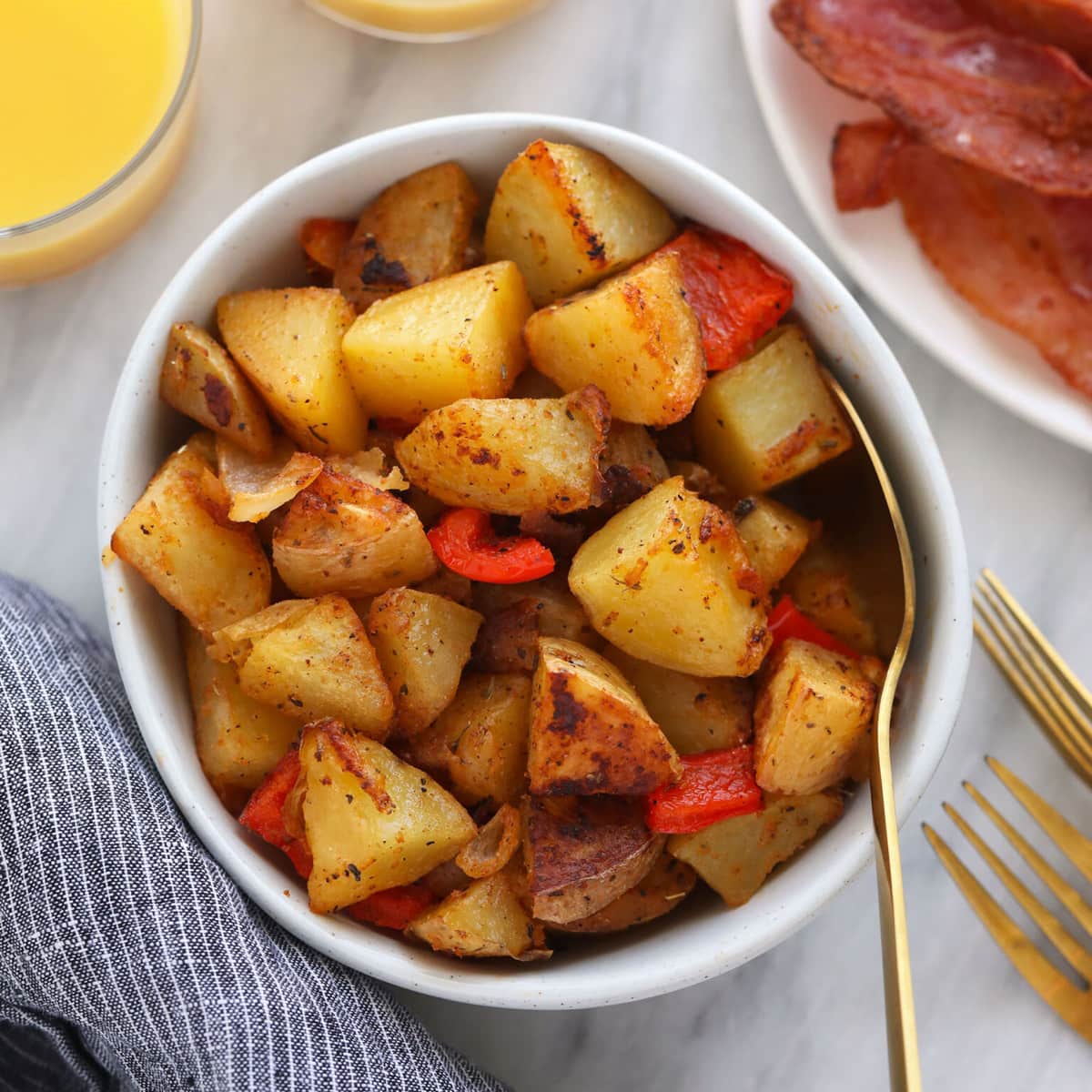 Breakfast Potatoes (super crispy!) - Fit Foodie Finds