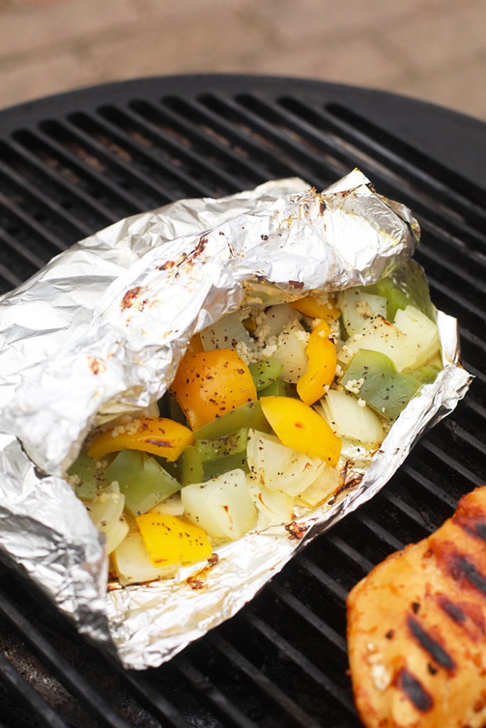 Easy Grilled Peppers and Onions Fit Foodie Finds