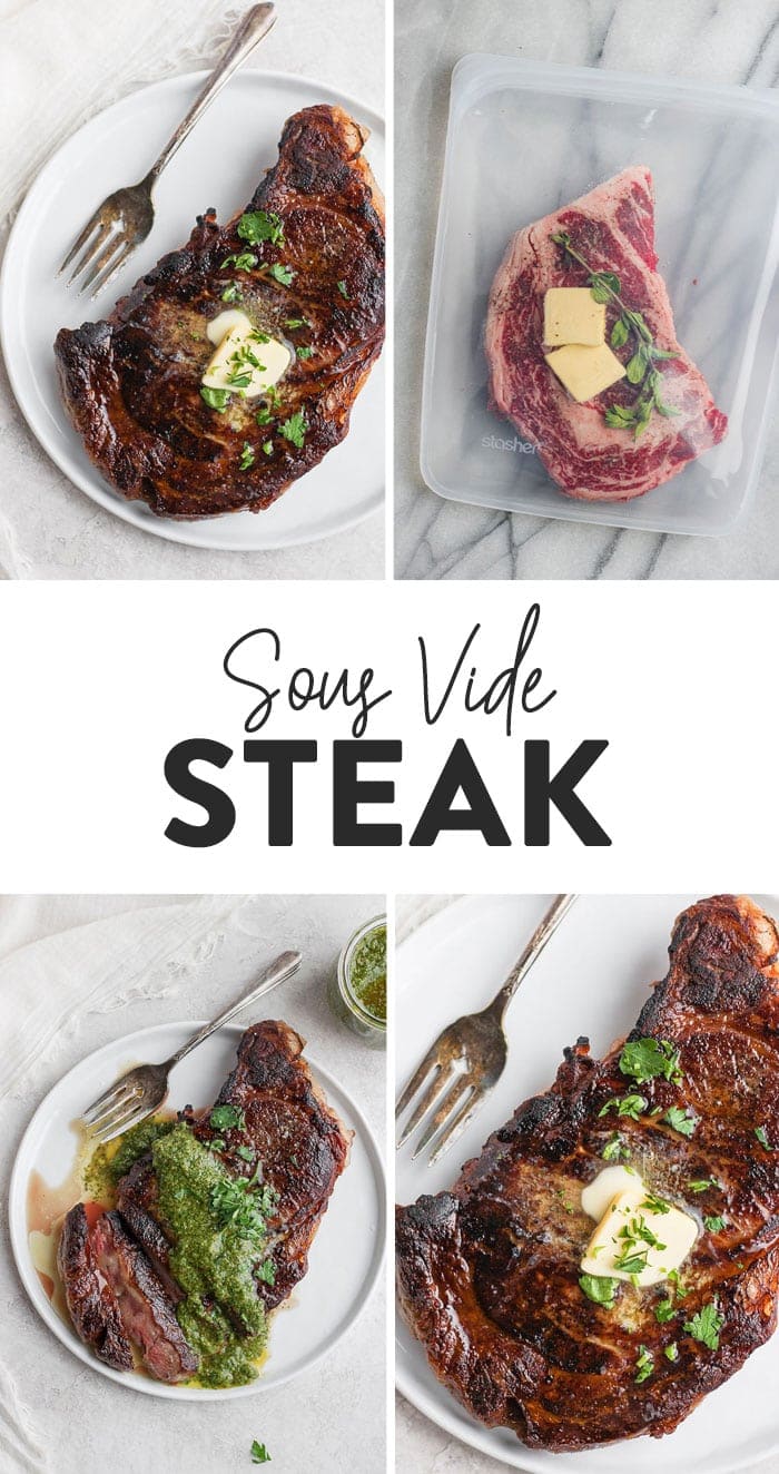 Sous vide steak