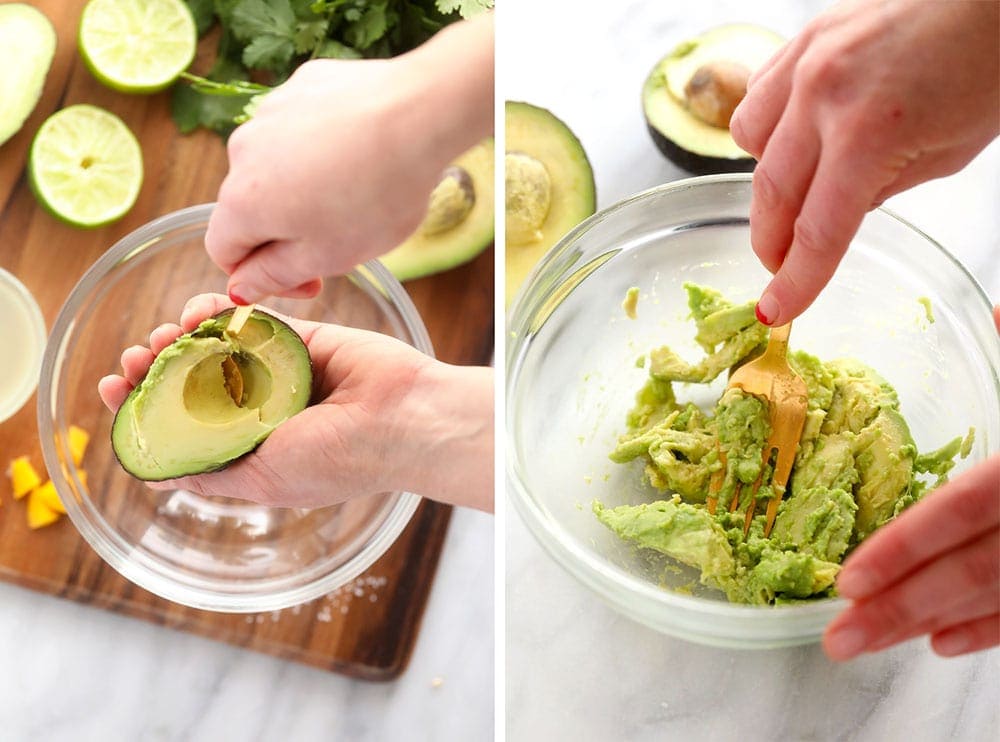 how to mash avocado