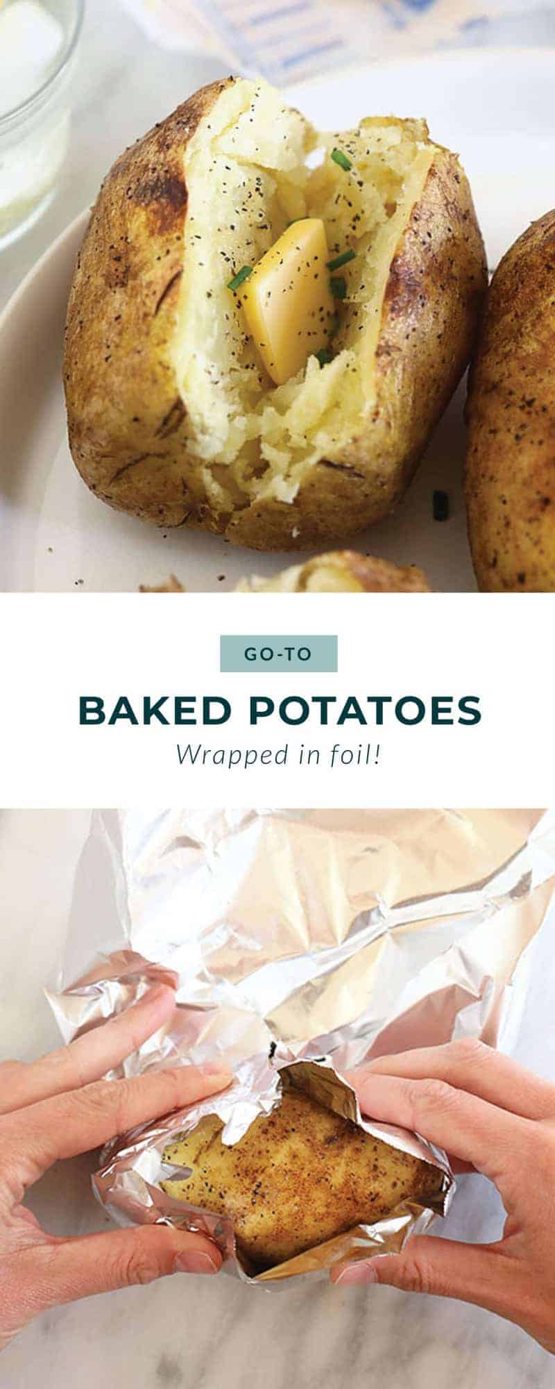 baked potatoes