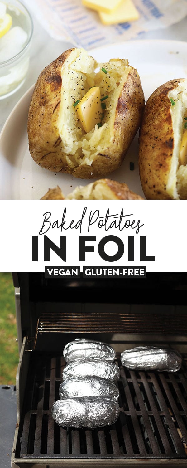 Baked Potatoes in Foil (oven & grill) Fit Foodie Finds