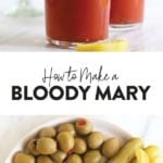 Bloody Mary recipe.
