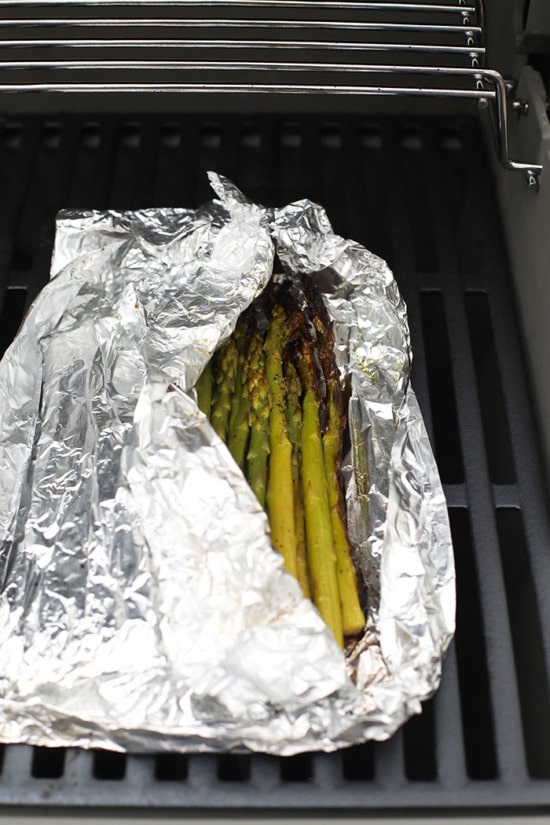 Easy Grilled Asparagus in Foil Fit Foodie Finds