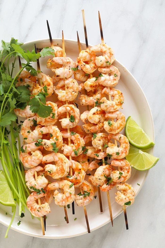 Easy Grilled Shrimp Marinade - Fit Foodie Finds