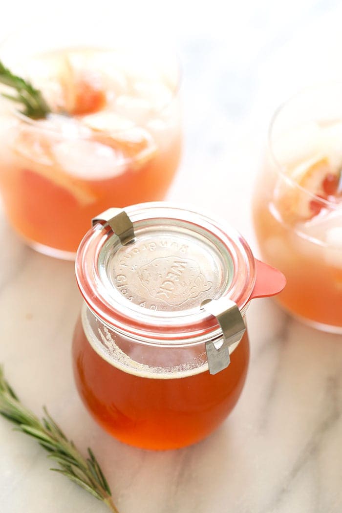 Honey Simple Syrup Fit Foodie Finds