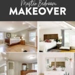 Master bedroom makeover with Velux skylights.