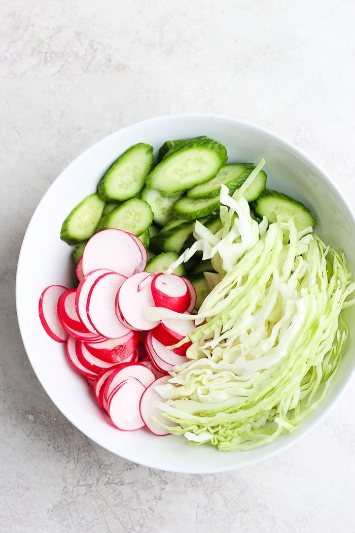 vegetables in a bowl