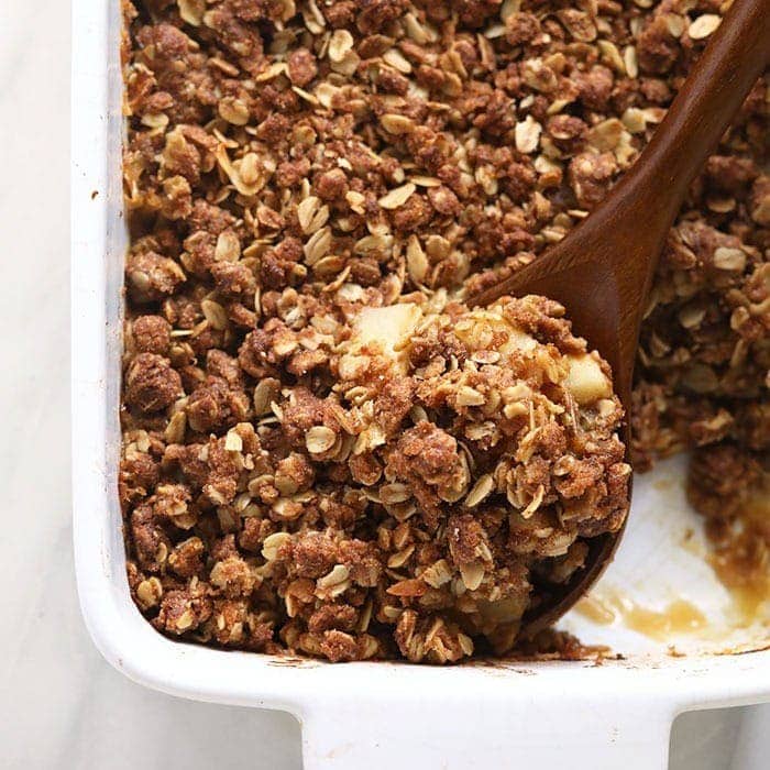 Homemade Apple Crisp - Midwest Foodie