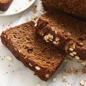 Apple Cinnamon Bread (so moist!) - Fit Foodie Finds