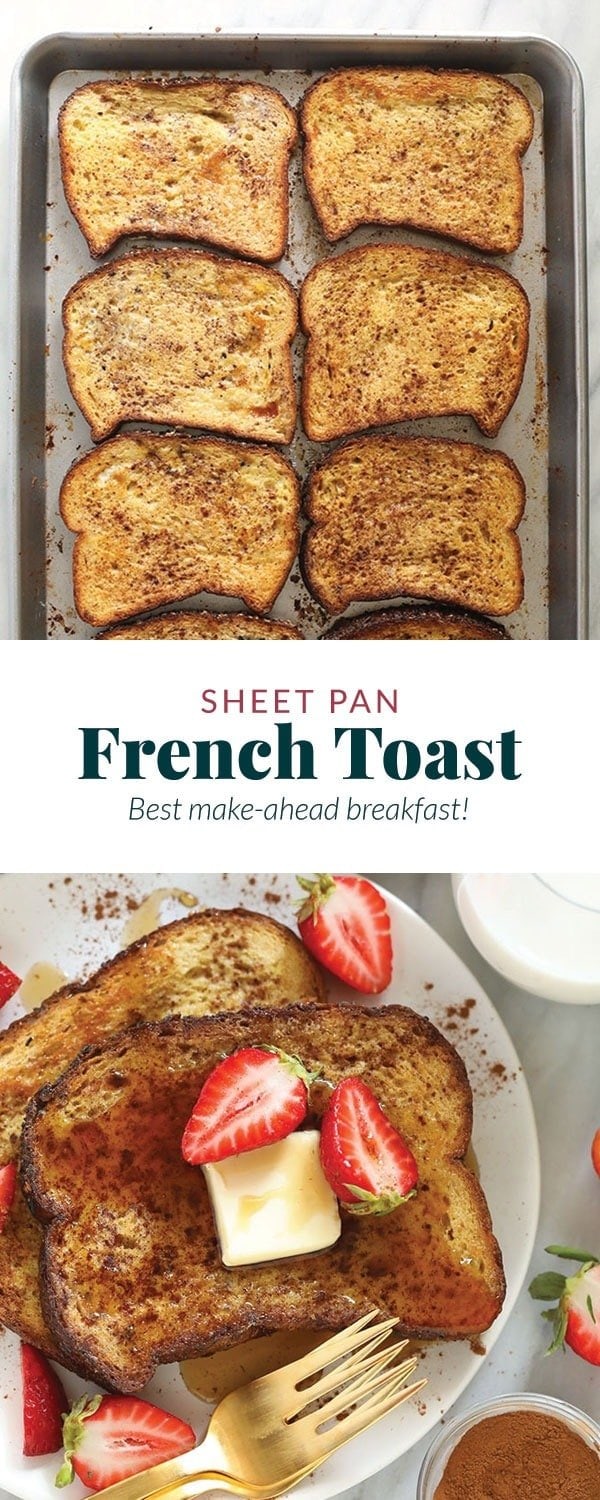 Simple Oven French Toast Recipe - Fit Foodie Finds