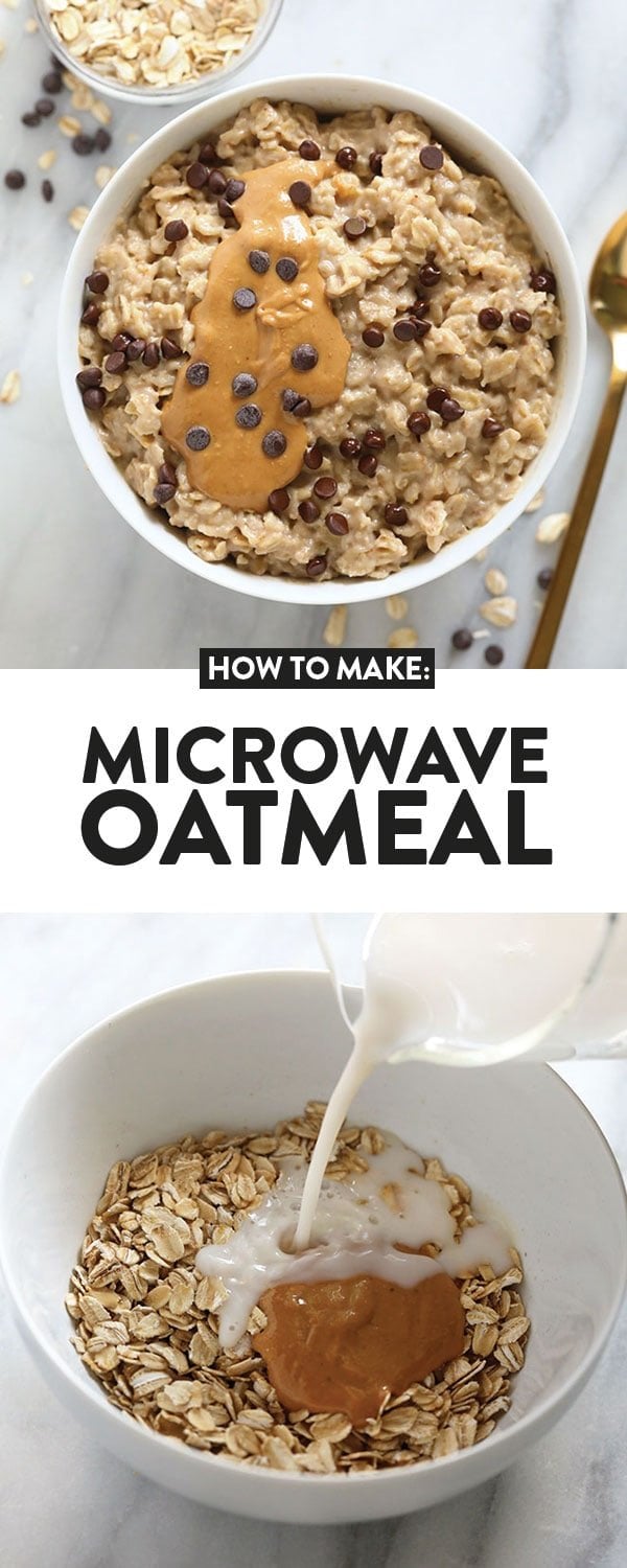 microwave oatmeal how-to