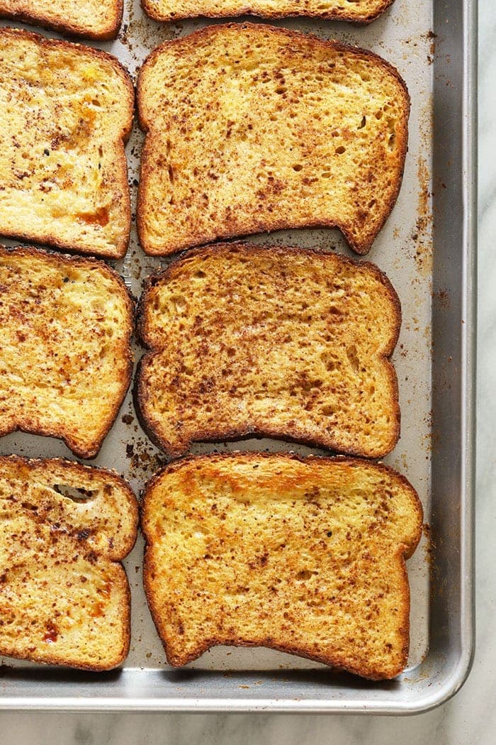 Simple Oven French Toast Recipe - Fit Foodie Finds