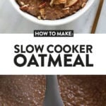slow cooker oatmeal how-to