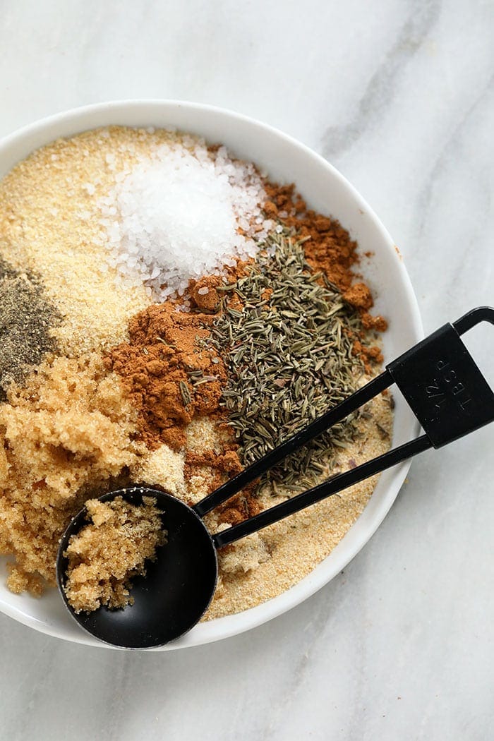 Pork Rub only 7 ingredients Fit Foodie Finds