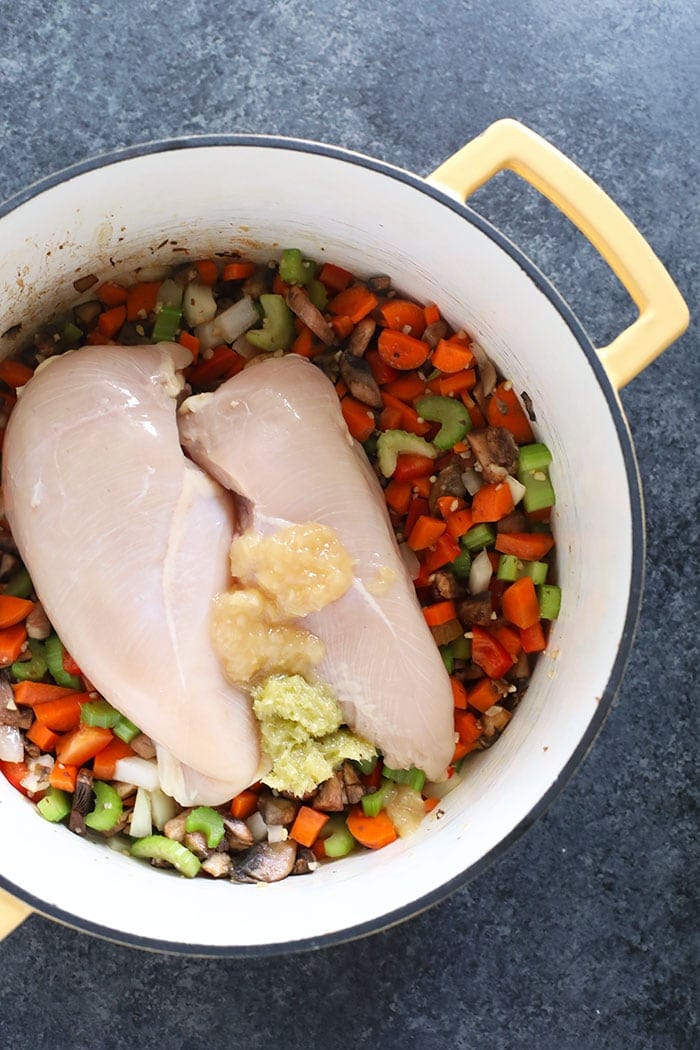 Ramen Chicken Noodle Soup - Fit Foodie Finds