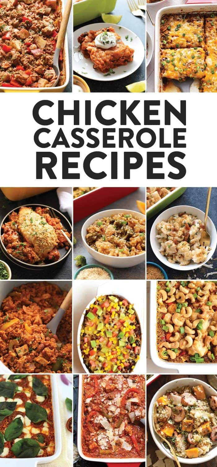 Chicken Casserole (+15 Chicken Casserole Recipes) - Fit Foodie Finds