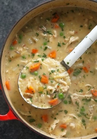 Crockpot Chicken Noodle Soup - Fit Foodie Finds