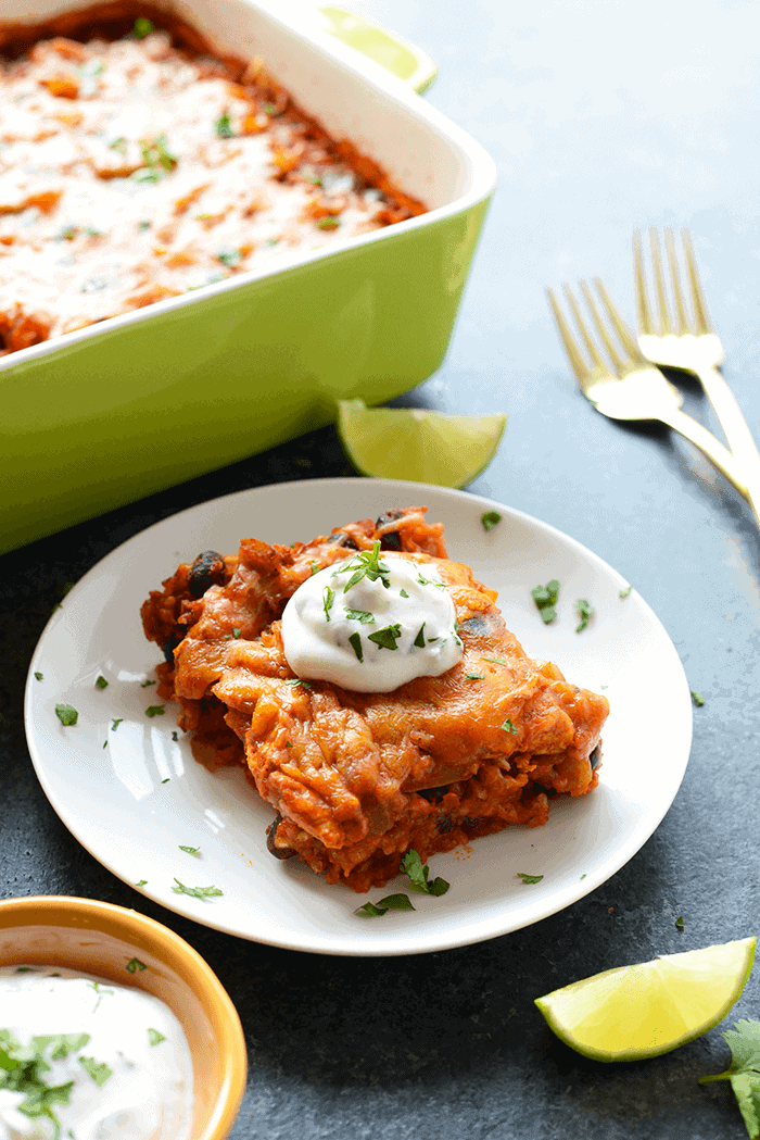 chicken enchilada casserole