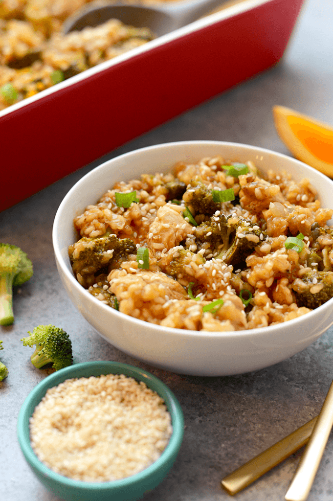 orange chicken casserole