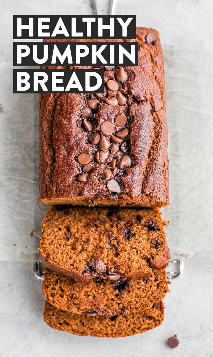 Healthy Pumpkin Bread Recipe Fit Foodie Finds   Pin 1 