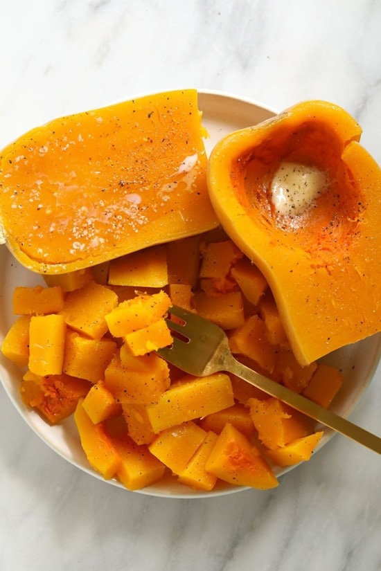 Instant Pot Butternut Squash (20 mins!) - Fit Foodie Finds